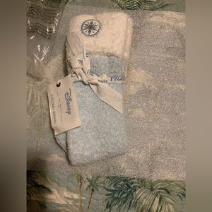 Barefoot Dreams socks.